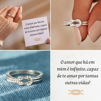 AVÓ E NETA - Anel Laço Infinito™